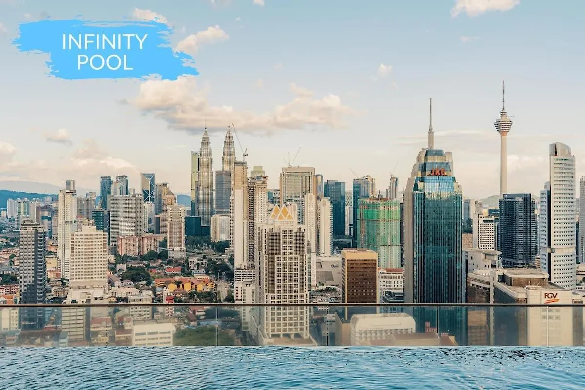 Apartment Fifty Shades Of Grey 1-Bedroom Apt Infinity Pool Kuala Lumpur