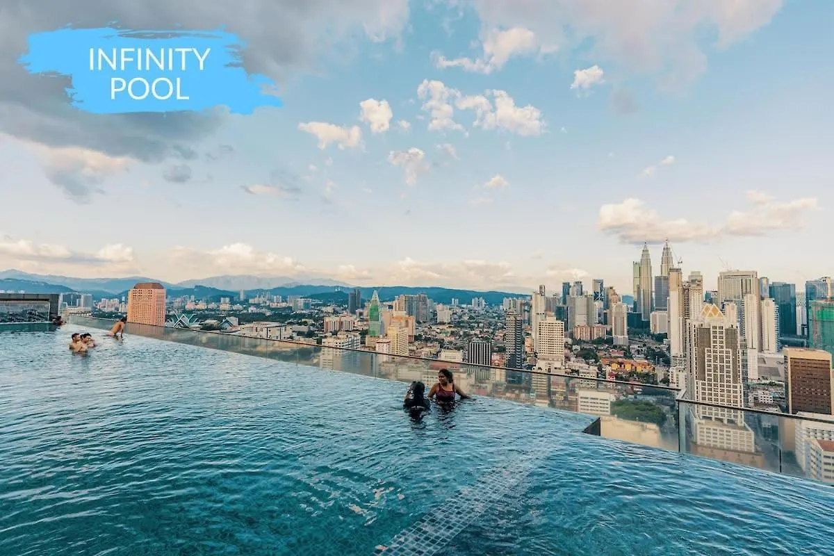 Apartment Fifty Shades Of Grey 1-Bedroom Apt Infinity Pool Kuala Lumpur